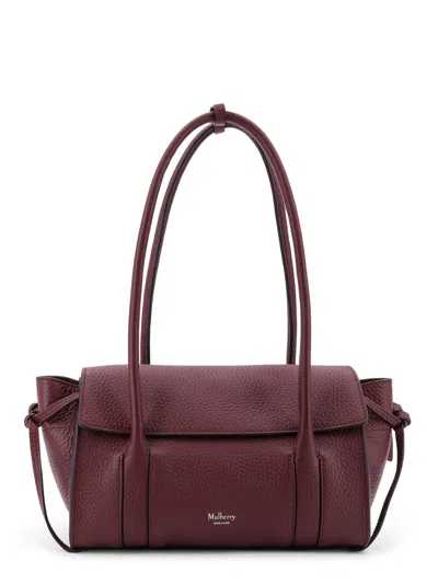 Mulberry Leathershoulder Bag With Logo