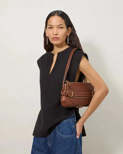 Mulberry Lennox Shoulder Heritage In Brown