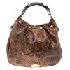 MULBERRY LEOPARD PRINT LEATHER MITZY HOBO