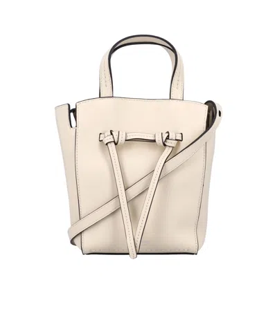 Mulberry Letter Logo Shoulder Bag In Nude