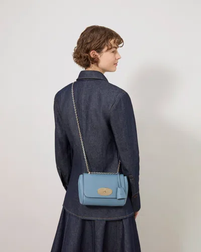 Mulberry Lily Brighton Blue Heavy Grain