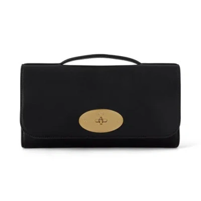 Mulberry Lily Clutch In Black