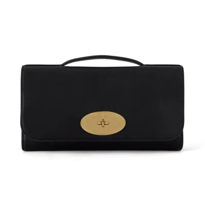 Mulberry Lily Clutch In Black