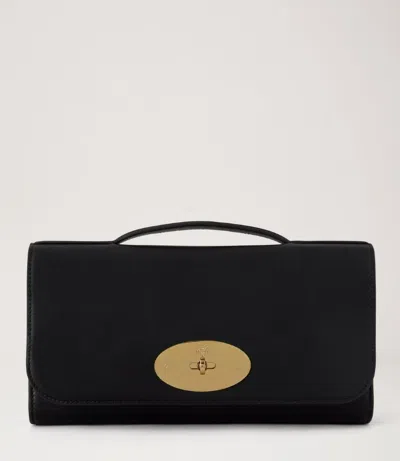 Mulberry Lily Clutch In Black