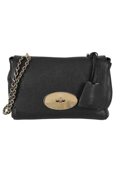 Mulberry Lily Glossy Goat In Black