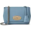 Mulberry Lily Leather Satchel In Brighton Blue