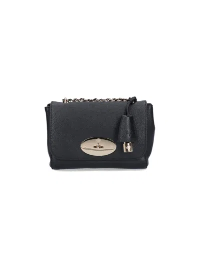 Mulberry Lily Shoulder Bag In Black