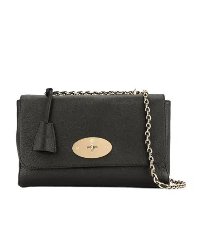 Mulberry Lily Shoulder Bag In Black
