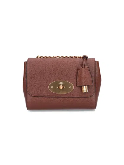 Mulberry Lily Shoulder Bag In Brown