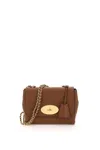 Mulberry Medium Lily Leather Shoulder Bag In Oak (brown)