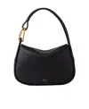 Mulberry Link Drummed Satchel In Black