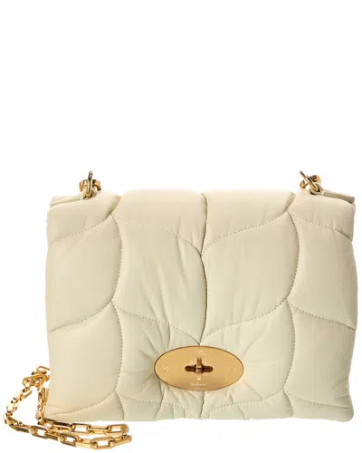 Mulberry Little Softie Leather Shoulder Bag In White