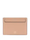 Mulberry Logo-stamp Leather Cardholder In Brown