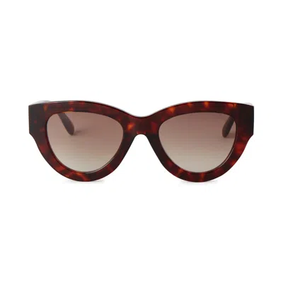 Mulberry Luna Sunglasses - Tortoiseshell In Brown