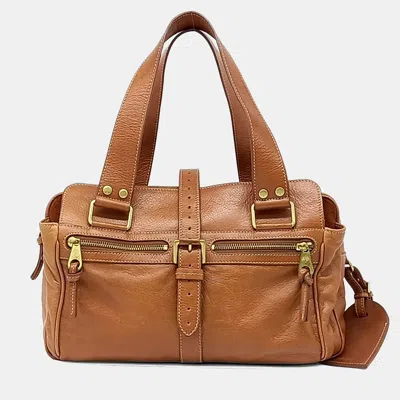 Pre-owned Mulberry Mabel Bag In Brown