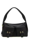 Mulberry Buckle Detail Front Pockets Top Handle Shoulder Bag In Black