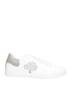 Mulberry Man Sneakers White Size 11 Leather In White
