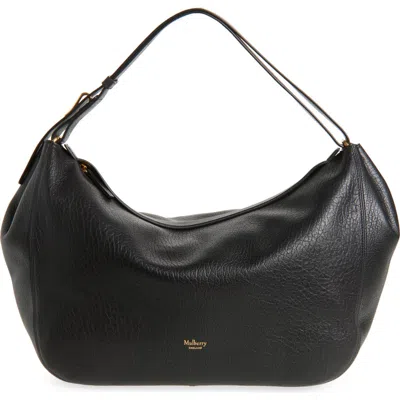 Mulberry Meadow Leather Hobo Bag In Burgundy