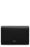 Mulberry Medium Continental French Purse In Black