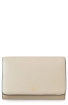 Mulberry Medium Continental French Purse In Chalk