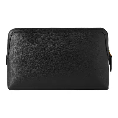Mulberry Medium Cosmetic Pouch Black Small Classic Grain