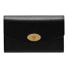 Mulberry Medium Darley Wallet Small Classic Grain In Blue