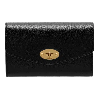 MULBERRY MEDIUM DARLEY WALLET SMALL CLASSIC GRAIN