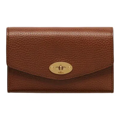 Mulberry Medium Darley Wallet Two Tone In Purple