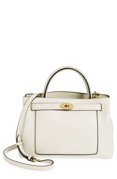 Mulberry Islington Leather Tote Bag In Chalk