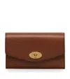 Mulberry Medium Leather Darley Wallet In Brown