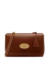 Mulberry Medium Lily Leather Shoulder Bag In Brown