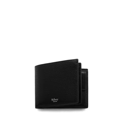 Mulberry Men's 8 Card Coin Wallet - Black In Pattern