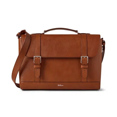 Mulberry Men's Chiltern Briefcase - Oak In Brown