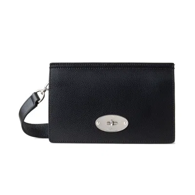 Mulberry East West Antony Black Small Classic Grain