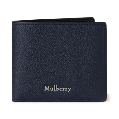 Mulberry Men's Farringdon 8 Card Wallet - Night Sky In Blue