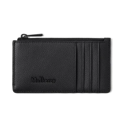Mulberry Men's Farringdon Long Zipped Credit Card Holder - Black