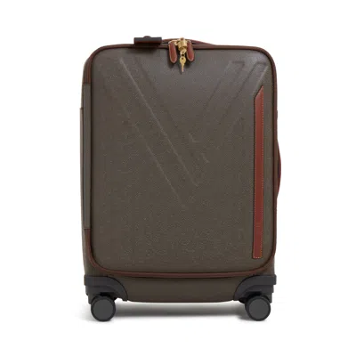 Mulberry Men's Heritage 4 Wheel Suitcase - Mole-cognac In Neutral