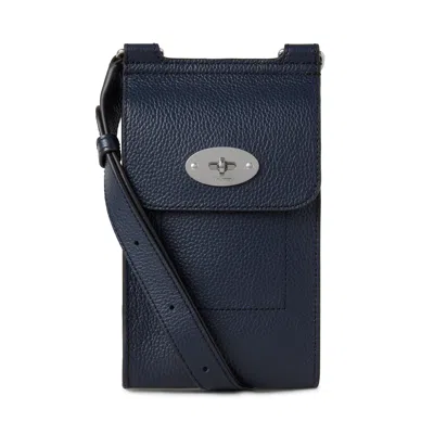 Mulberry Mini Antony Night Sky Small Classic Grain In Blue