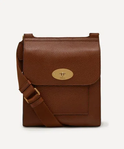 Mulberry Mens Small Antony Messenger Bag In Brown