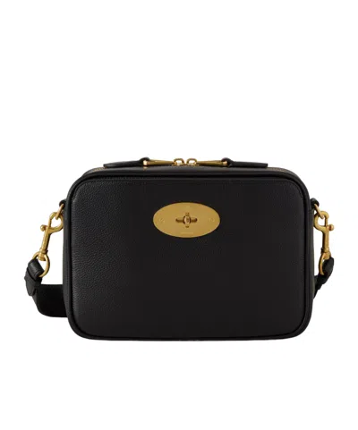 Mulberry Messengerlock Front Pocket In Black