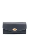 Mulberry Darley Leather Wallet In Purple