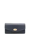 Mulberry Micro Classic Grain In Blue