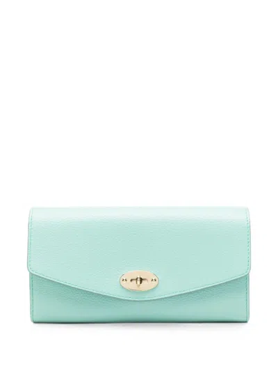 Mulberry Micro Classic Grain In Blue