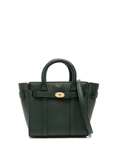 Mulberry Micro Zipped Bayswater In Green