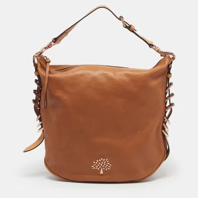 Pre-owned Mulberry Mila Tan Leather Hobo