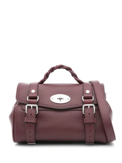Mulberry Mini Alexa In Burgundy