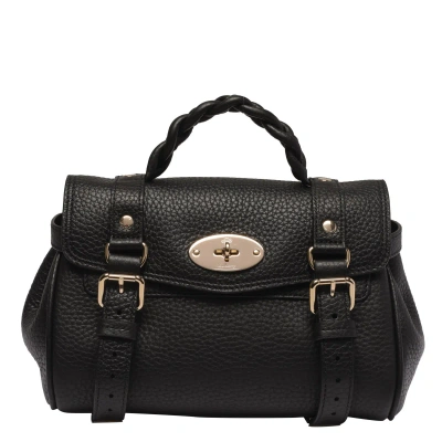 Mulberry Mini Alexa Handbag In Black