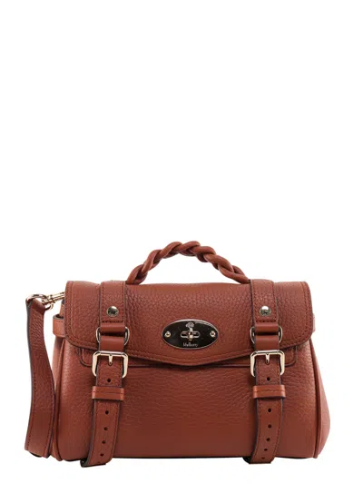 Mulberry Mini Alexa Handbag In Brown