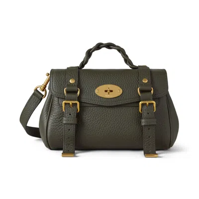 MULBERRY MINI ALEXA JUNIPER GREEN