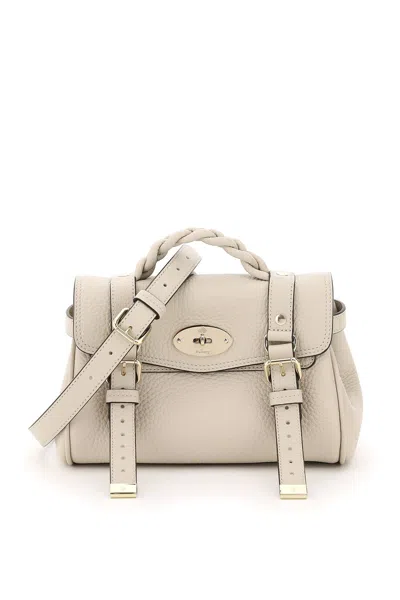 Mulberry Mini Alexa Shoulder Bag In Chalk